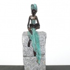 Bronzefigur - 27 cm  