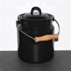 Emaille Tragekanne, Komposteimer - 3,3 L 