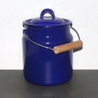 Emaille Tragekanne, Komposteimer - 3,3 L 