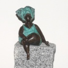 Bronzefigur "Yolanda" 
