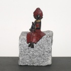 Bronzefigur - 14 cm   