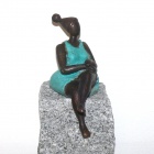 Bronzefigur "Louise" 