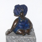 Bronzefigur "Yolanda" 
