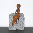 Bronzefigur - 16 cm  