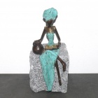 Bronzefigur - 23 cm  
