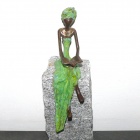 Bronzefigur - 27 cm  