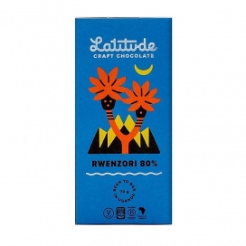 LATITUDE Uganda - Rwenzori 80% Kakao 