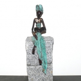 Bronzefigur - 27 cm  
