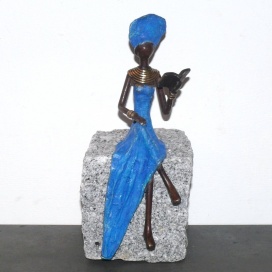 Bronzefigur - 24 cm  