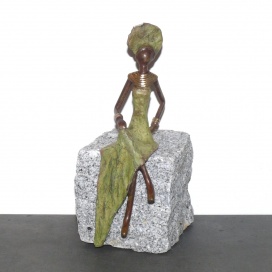 Bronzefigur - 24 cm  
