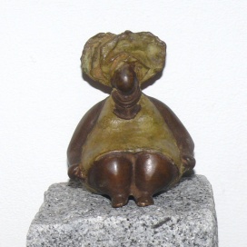 Bronzefigur "Henriette"  