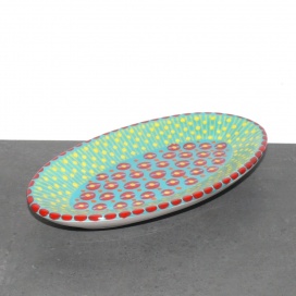 Ovale Platte, 23 x 13 cm 