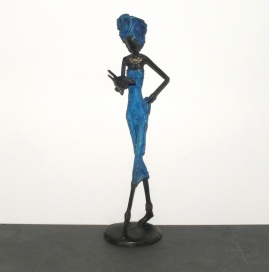 Bronzefigur - 36 cm  