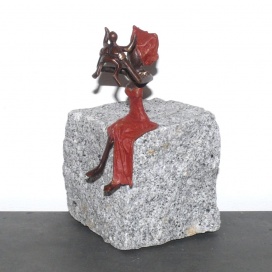 Bronzefigur - 14 cm  