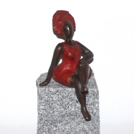 Bronzefigur "Juliette" 