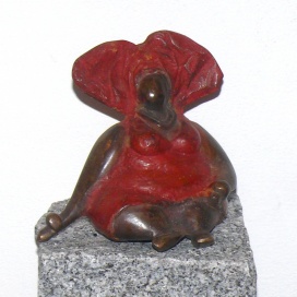 Bronzefigur "Yolanda" 
