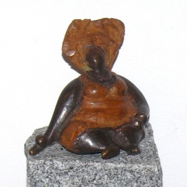 Bronzefigur "Yolanda" 