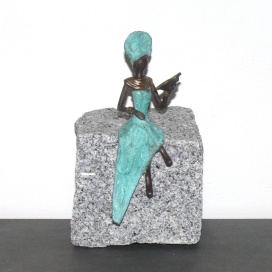 Bronzefigur - 16 cm  