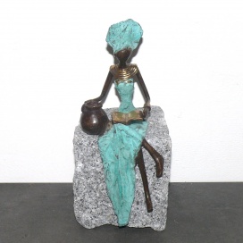 Bronzefigur - 23 cm  