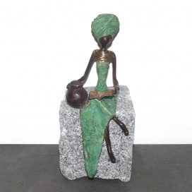 Bronzefigur - 23 cm  