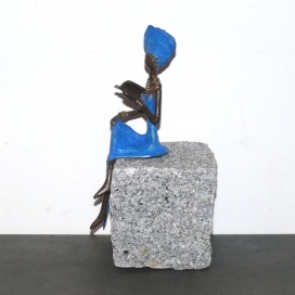 Bronzefigur - 24 cm  