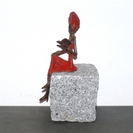 Bronzefigur - 24 cm  