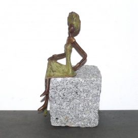 Bronzefigur - 24 cm  