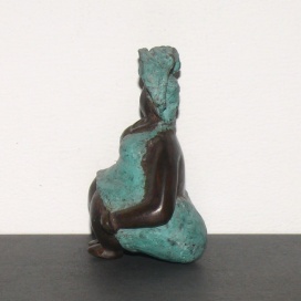 Bronzefigur "Henriette" 