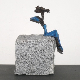 Bronzefigur - 14 cm  