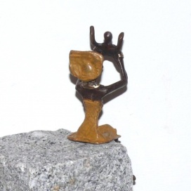 Bronzefigur - 14 cm  