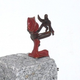Bronzefigur - 14 cm  