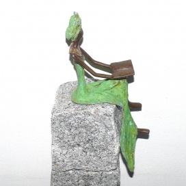 Bronzefigur - 27 cm  