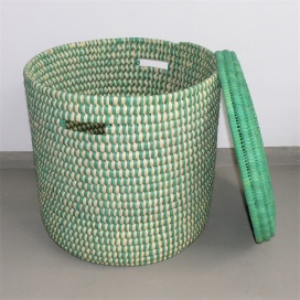 Wäschekorb grün 
