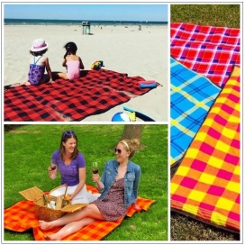 Picknick,- Strand- und Spieldecken  