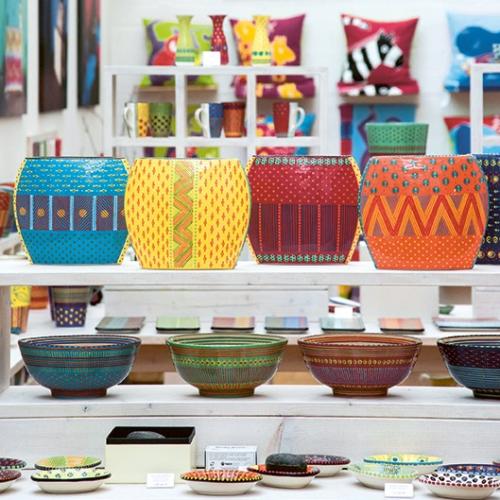 Kategoriebild der Kategorie “Handbemalte Tischkeramik und Vasen”