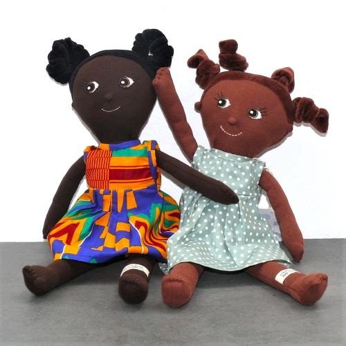 Kategoriebild der Kategorie “Little Ashé Bio-Stoffpuppen aus Ghana”