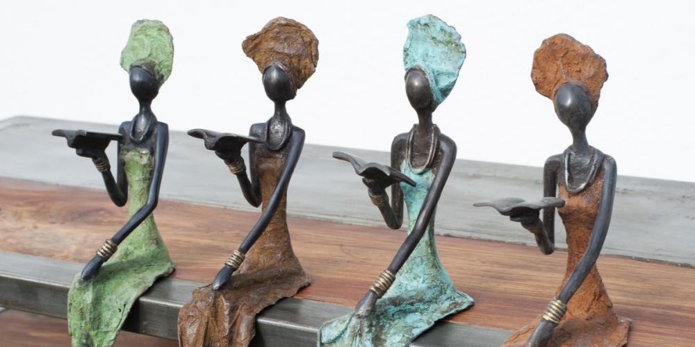 Kategoriebild der Kategorie “Bronzefiguren aus Burkina Faso”