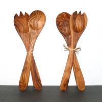  Artikelbild 1 des Artikels “Olivenholz Salatbesteck “