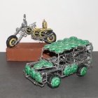 Recycelte Kronkorken - Autos und Motorräder