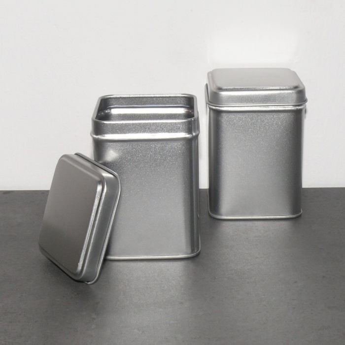  Artikelbild 1 des Artikels “Weißblechdose, mit Stülpdeckel, viereckig “