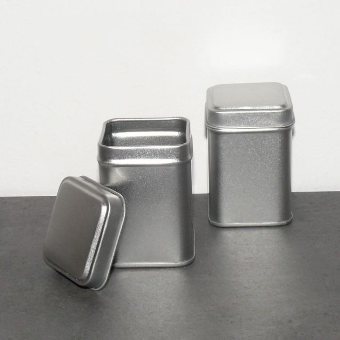  Artikelbild 1 des Artikels “Weißblechdose, mit Stülpdeckel, viereckig “