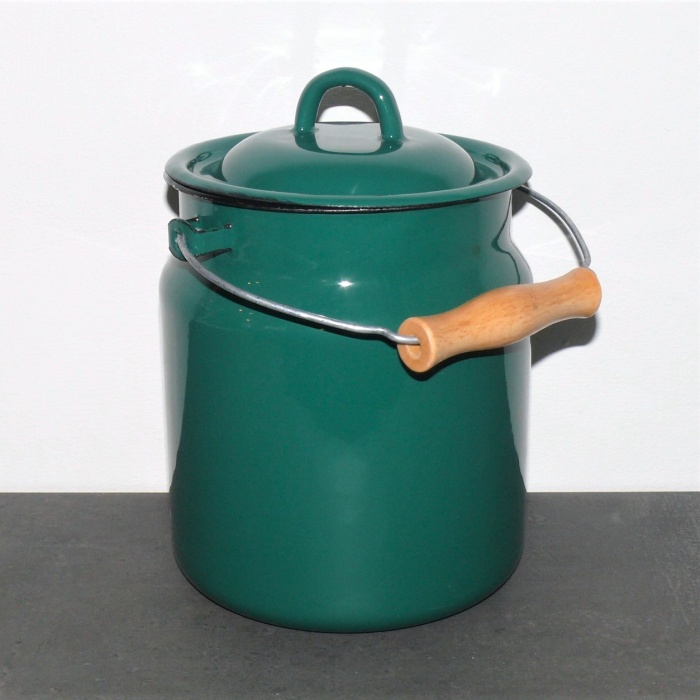  Artikelbild 1 des Artikels “Emaille Tragekanne, Komposteimer - 3,3 L  “