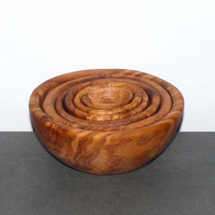  Artikelbild 1 des Artikels “6er Set Olivenholzschalen “